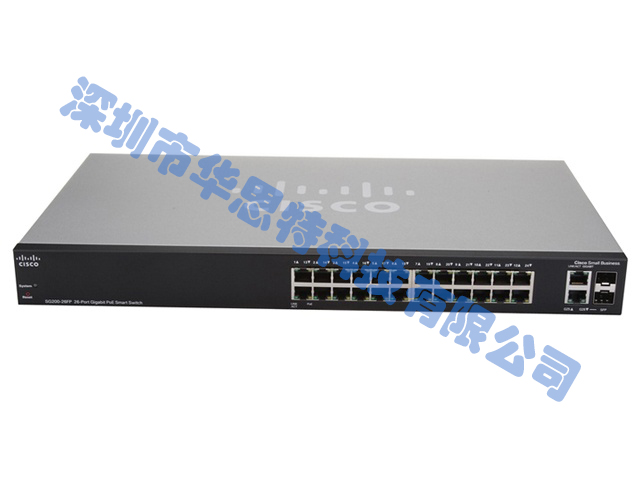 CISCO SG200-26FP-CN 千兆全POE交換機