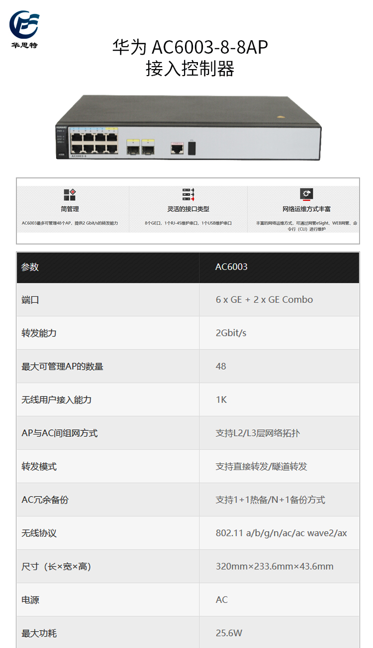 AC6003-8-8AP 詳情頁