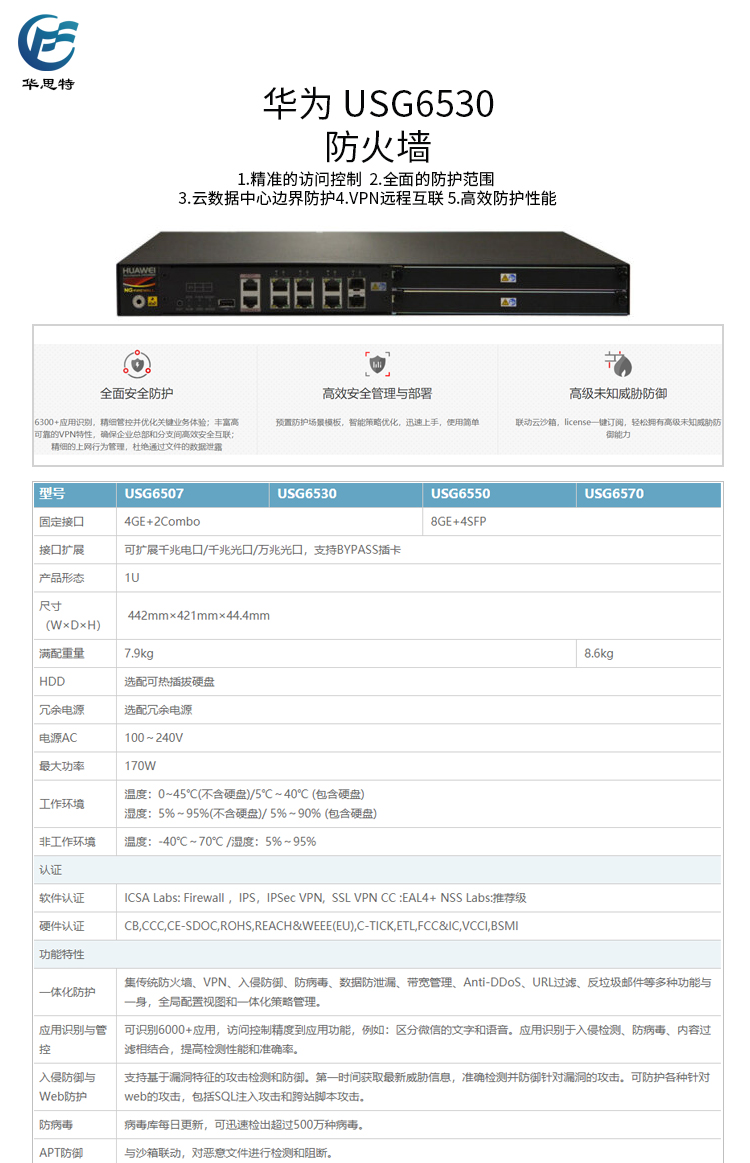 USG6530 詳情頁