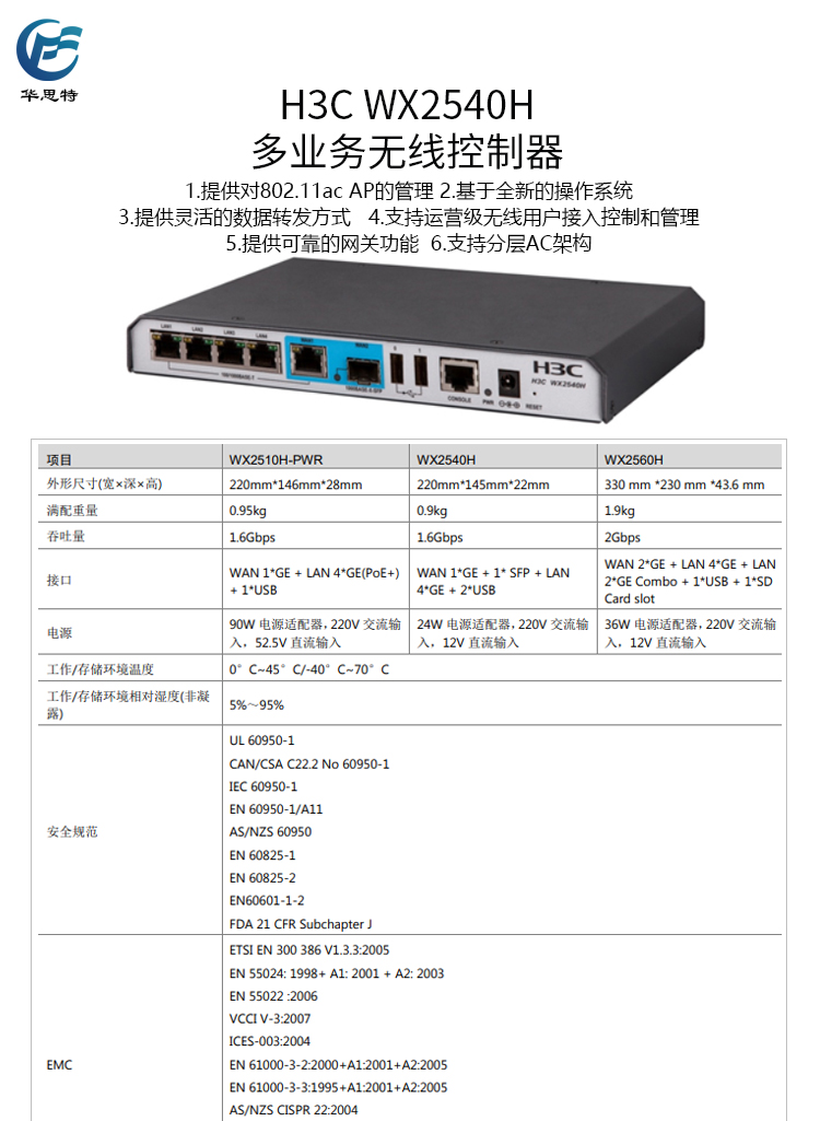 WX2540H 詳情頁(yè)