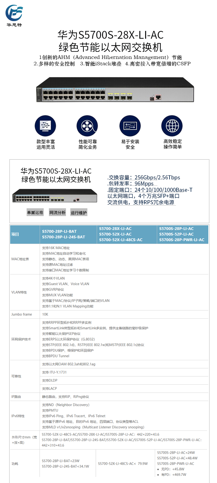 S5700S-28X-LI-AC 詳情頁(yè)