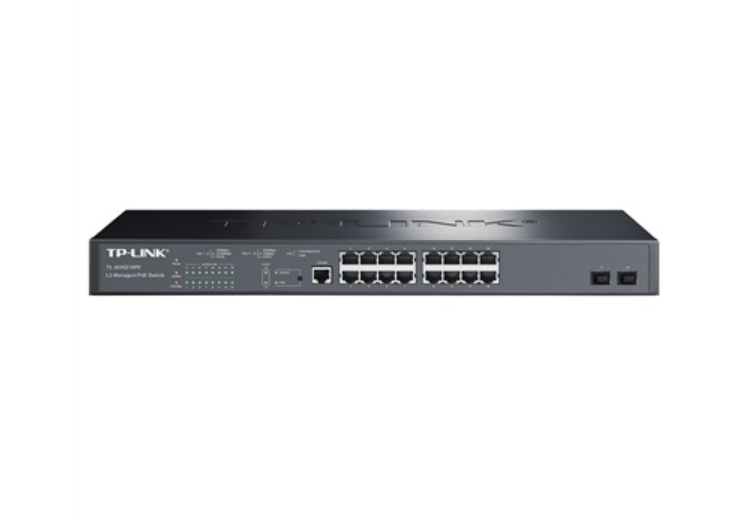 TP-LINK 全千兆三層網管PoE交換機TL-SG5218PE核心層端口匯聚VLAN