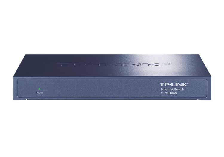 TP-LINK TL-SH1008 8口企業(yè)級2.5G交換機(jī) 全千兆以太網(wǎng)PoE交換機(jī)