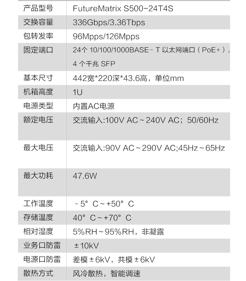 華為 S500-24T4S 企業(yè)級交換機