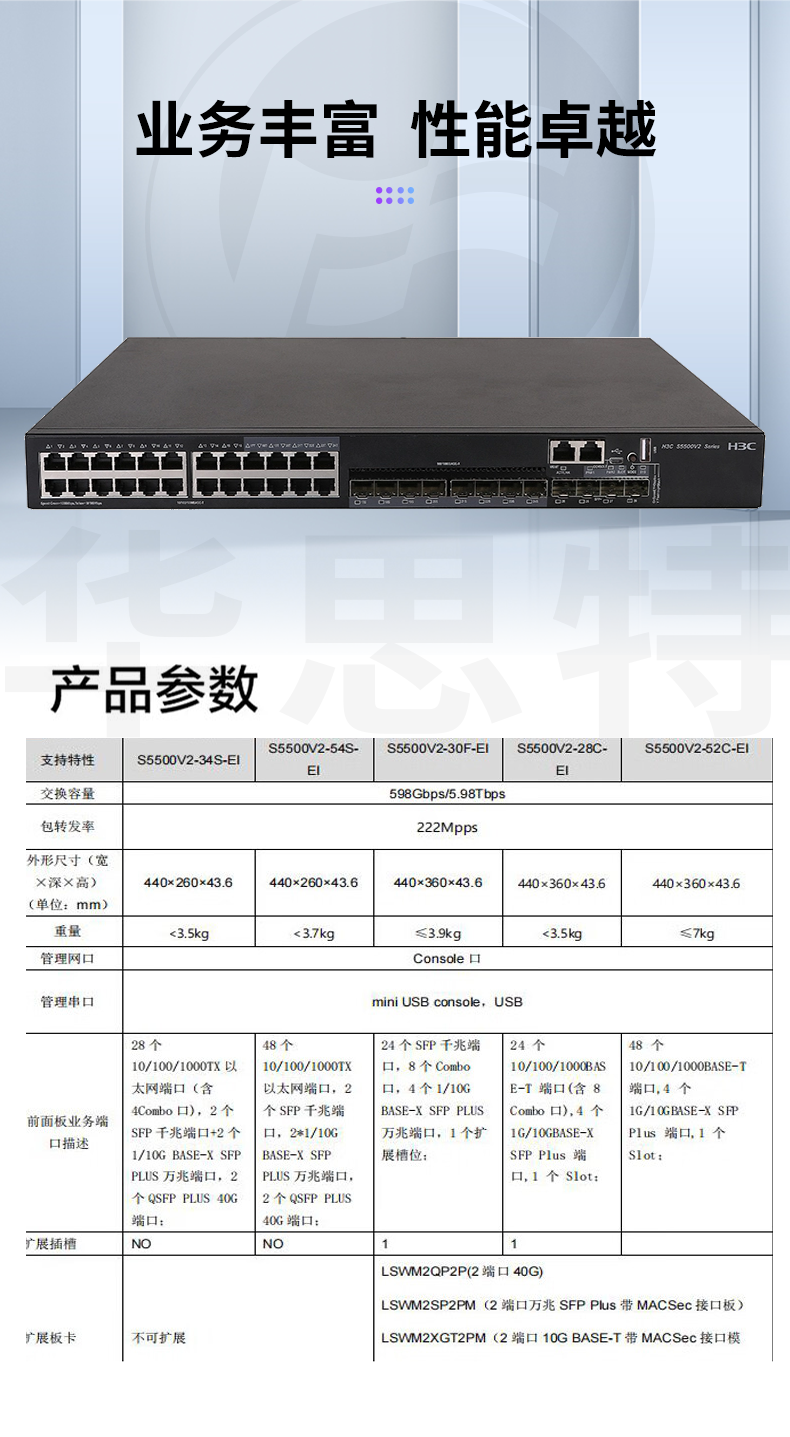 華三 LS-5500V2-28C-EI 企業(yè)級(jí)交換機(jī)